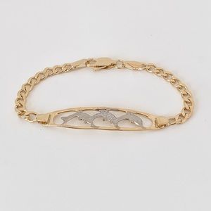 Gold filled kids bracelet